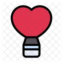 Love Heart Balloon Icon