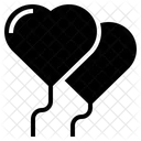 Balloon Heart Love Icon