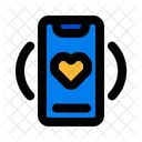Smartphone Technology Love アイコン