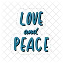 Love And Peace Peace And Love Love Icon