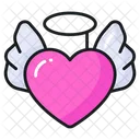 Love Angel Heart Icon