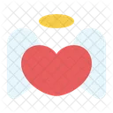 Love Angel Valentine Romance Icon
