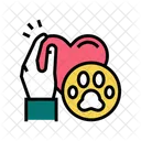 Love Animal Animal Care Love Icon