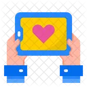 Love App Smartphone Message Icon