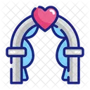 Love Arch Romance Decoration Icon