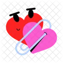 Love Attachment Emoji Hearts Smiley Hearts アイコン