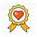 Love Badge Romance Icon