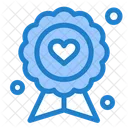 Love Badge Heart Badge Label Icon