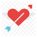 Love Badge Badge Wing Icon