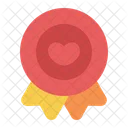 Love Badge Valentine Romance Icon