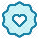Love Badge Badge Heart Icon