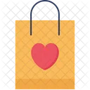 Love Bag Shopping Bag Gift Bag Icon