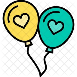 Love Balloons  Icon