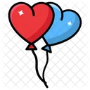 Party Decoration Love Balloons Party Balloons Icon