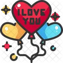 Balloons Celebration Decoration Icon