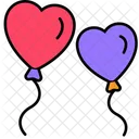 Love Balloons Balloon Love Icon