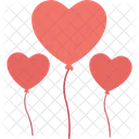 Love Baloon Valentine Balloon Valentine Day Icon