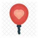Love Baloon Love Heart Icon