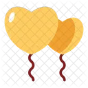 Love Baloon Love Valentine Balloon Icon