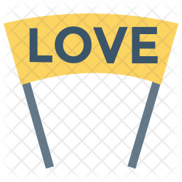 Download Free Love Banner Icon Of Flat Style Available In Svg Png Eps Ai Icon Fonts