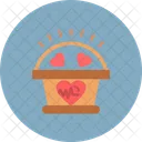 Love Basket Love Basket Icon