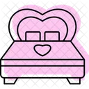 Love Bed Valentinesday Icon