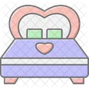 Love Bed Valentinesday Icon