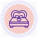 Love Bed Icon