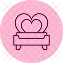Love Bed Icon