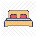 Bed Double Bed Couple Icon