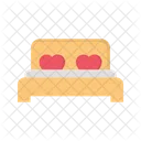 Bed Double Bed Couple Icon