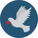 Love Bird Valentines Bird Icon