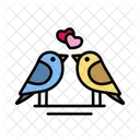 Love Bird Romance Love Icon