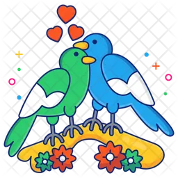 Love Birds  Icon