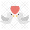 Loving Birds Two Icon