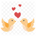 Love Bird Valentine Icon