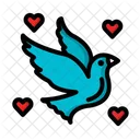 Love Birds Affection Relationship Icon