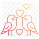 Love birds  Icon