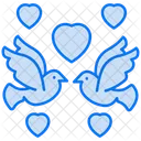 Love birds  Icon