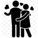 Couple Newlywed Lovers Icon