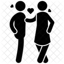 Couple Newlywed Lovers Icon
