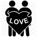 Couple Newlywed Lovers Icon
