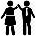 Couple Newlywed Lovers Icon