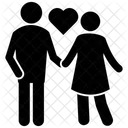 Couple Newlywed Lovers Icon