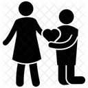 Couple Newlywed Lovers Icon