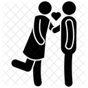Couple Newlywed Lovers Icon