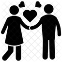 Couple Newlywed Lovers Icon