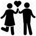 Couple Newlywed Lovers Icon