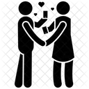 Couple Newlywed Lovers Icon