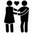 Couple Newlywed Lovers Icon